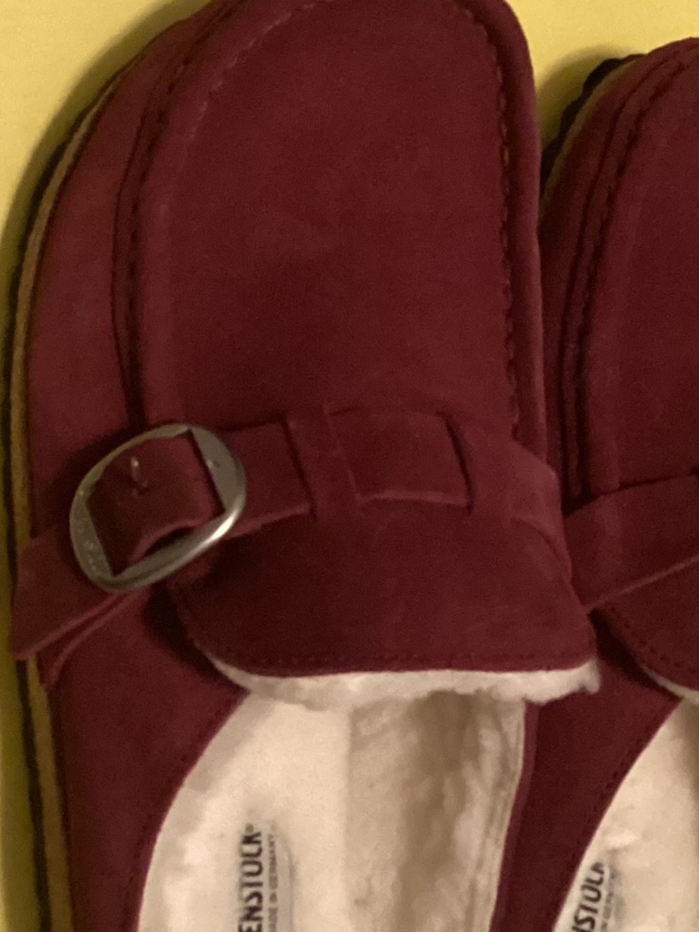 Birkenstock Shearling Clog-Buckley - Picture 6 of 6